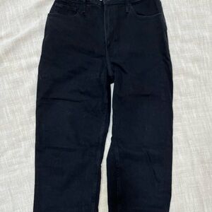 Vintage stretch black Hollister 5S 27W 29L Curvy Ultra High-Rise Dad Denim Jean